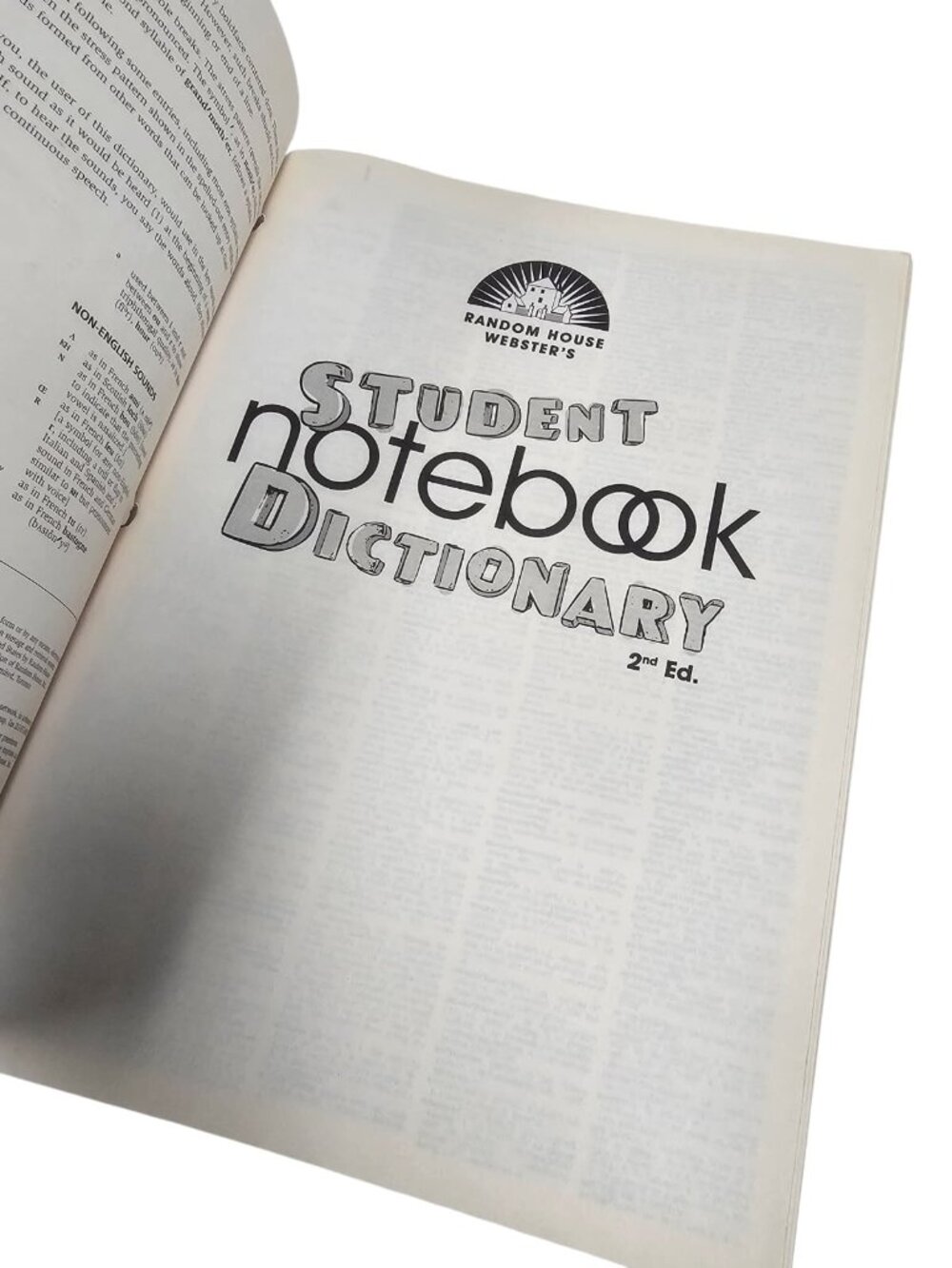 Random House Webster's Student Notebook Dictionary 2nd Ed. - Picture 2 of 4